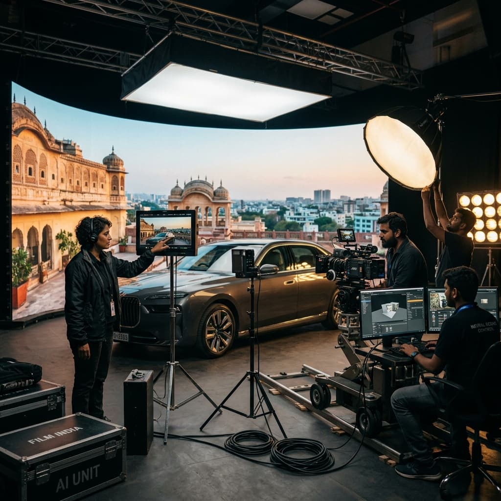 AI-powered commercial filmmaking in India - DP AI Studio