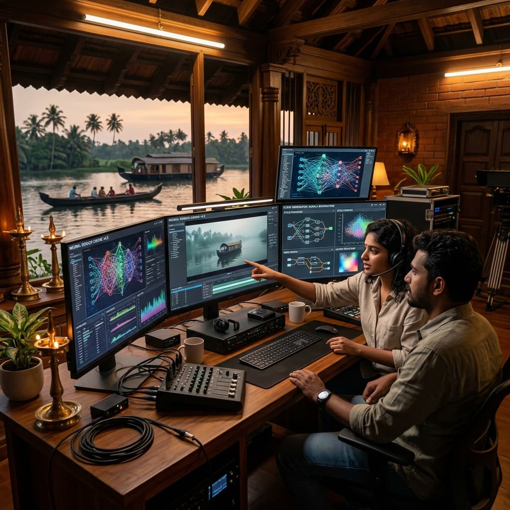 Generative AI filmmaking in Kerala - DP AI Studio