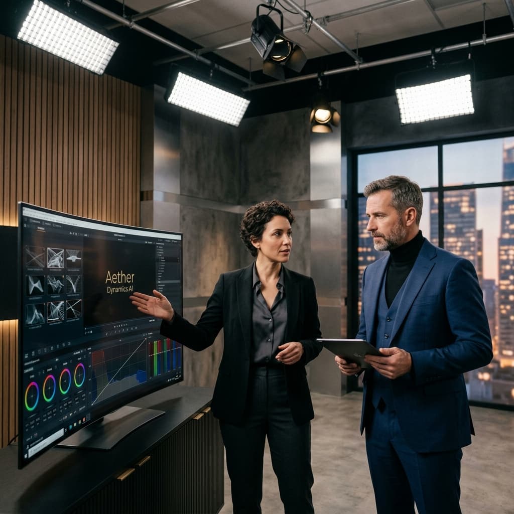 Luxury AI commercial production studio - Define Perspective