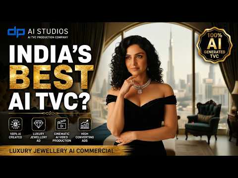 Best AI TVC Production Company in India | Luxury Jewellery AI Ad Film | DP AI Studio