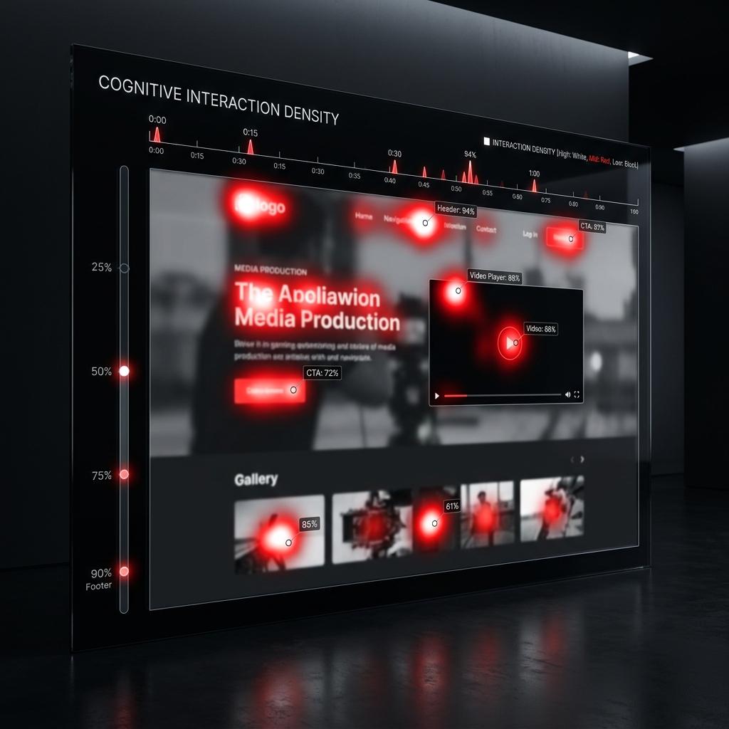 Cognitive Interaction Heatmap Dashboard